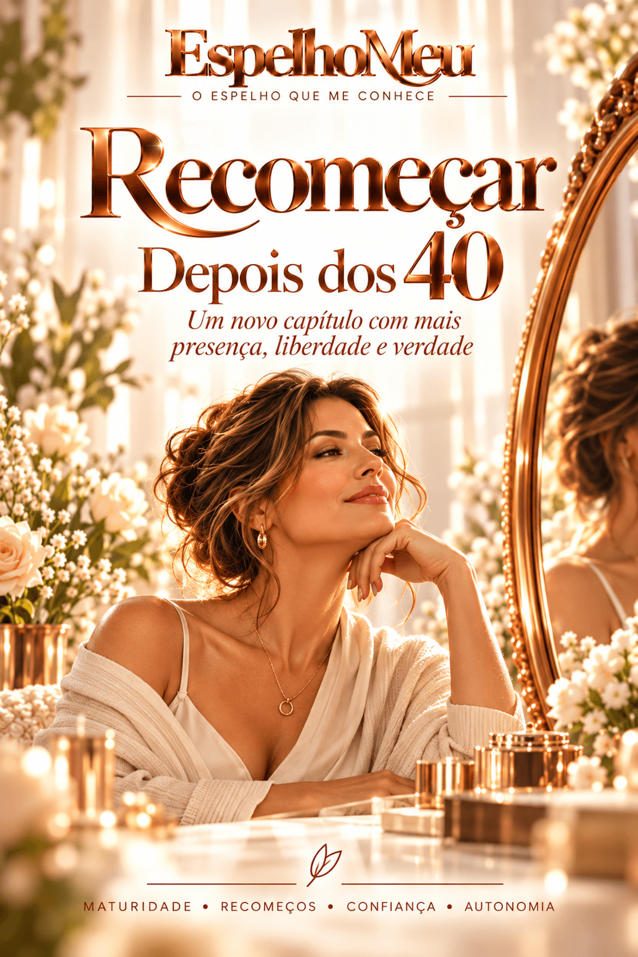 Capa de Recomeçar Depois dos 40