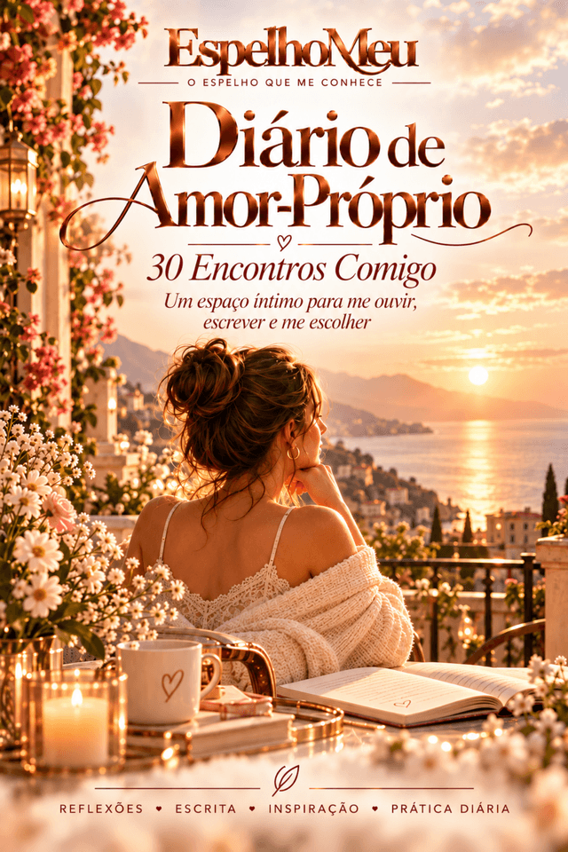 Capa de Diário de Amor-Próprio — 30 Encontros Comigo